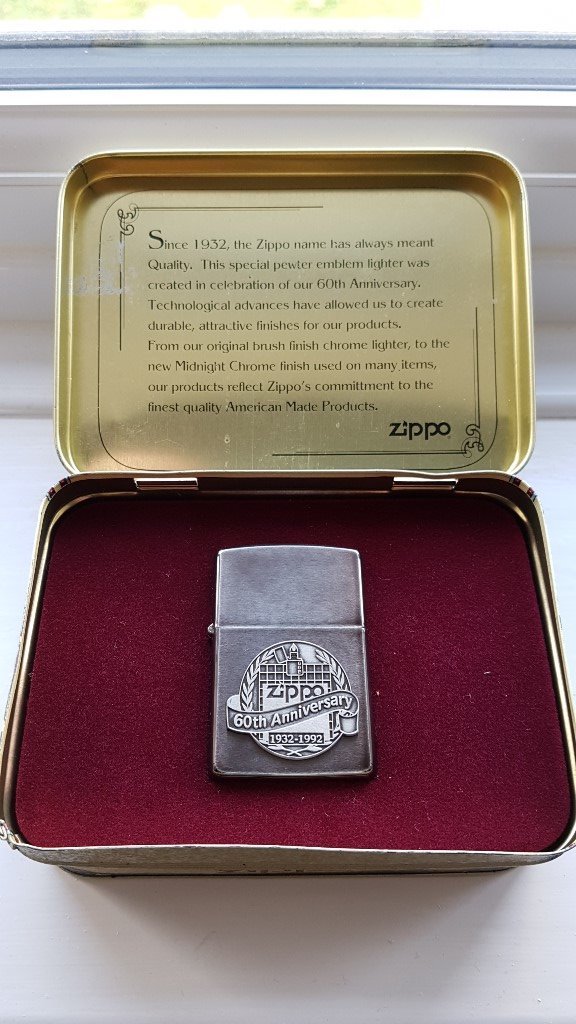 Zippo 60th Anniversary Lighter For Sale (Collectible) in Didcot, Oxfordshire Gumtree