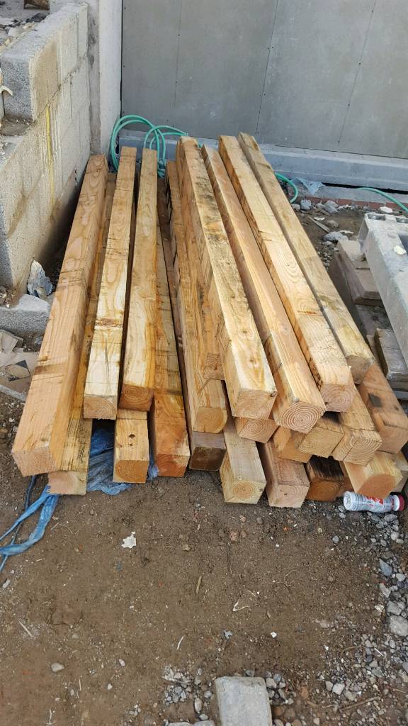 Fence posts 8ft 4x4 in Barry, Vale of Gumtree