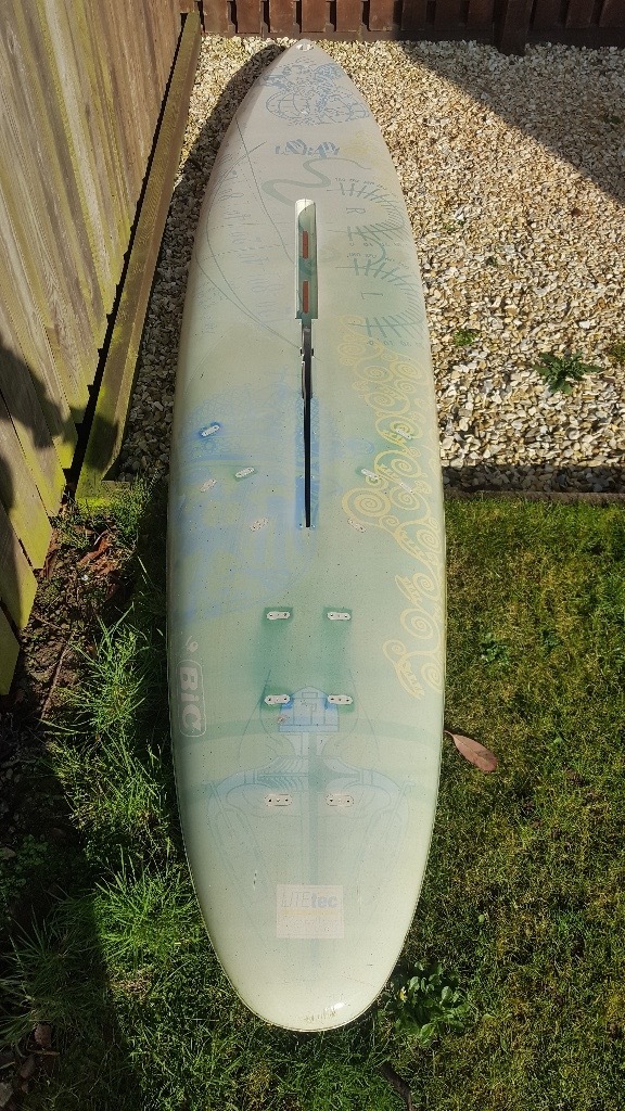 Bic Lambada Windsurf Board, Fun Slalom 570 Sails, Mast & Boom in Kelso, Scottish Borders Gumtree