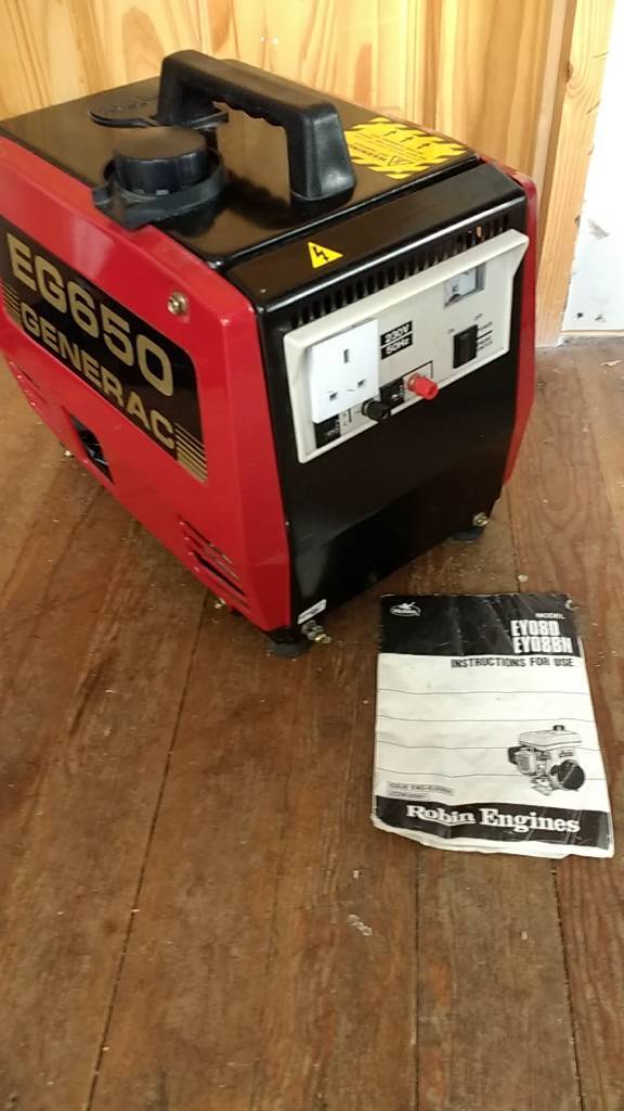 Robin generac 4stroke petrol generator in Cramlington