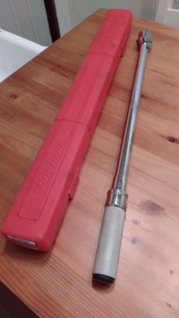 Snap on 1/2" torque wrench boxed 70350nm QD3RN350 vgc in Kingswood, Bristol Gumtree