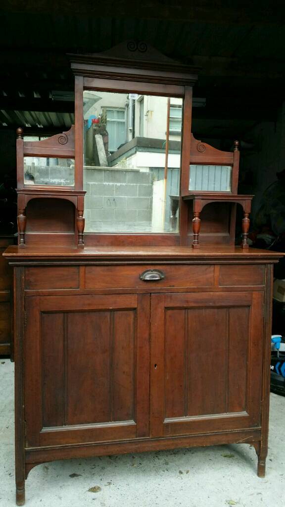 Edwardian Mahogany Chiffonier/Dresser/Sideboard in Merthyr Tydfil