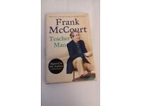 Teacher Man by Frank McCourt signed