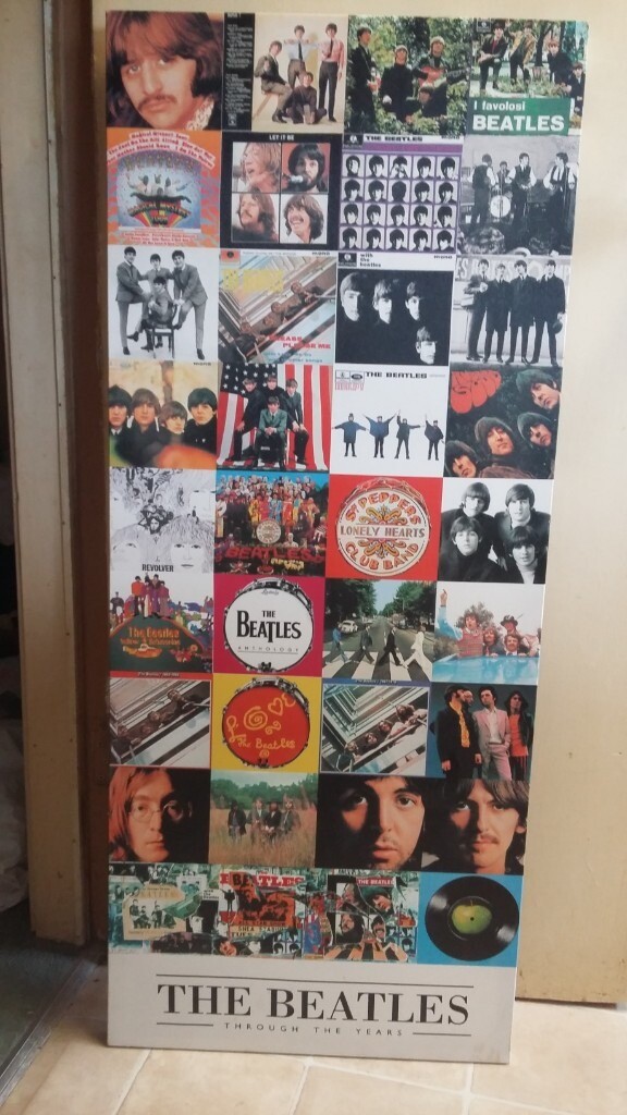 the beatles canvas picture 20 inches across and 48 inches ...