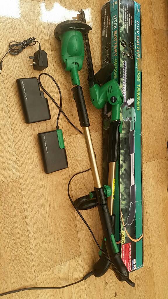 Gardenline Hedge Trimmer Battery Charger Bios Pics