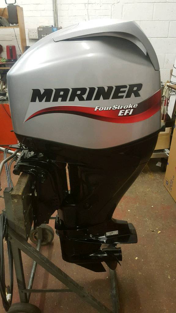 Mariner 60hp EFI Outboard as new with only 17hrs use | in Lancing, West