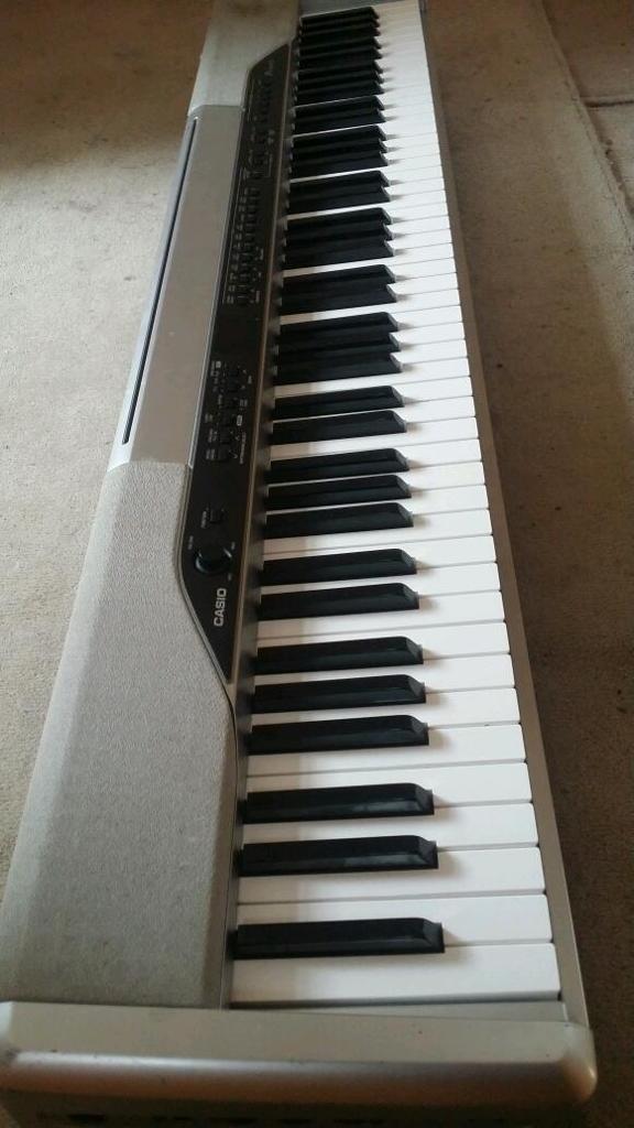 Casio Piano Keyboard (88 Fully Weighted Keys) Portable in