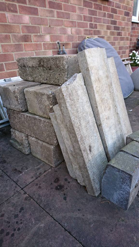 Free concrete blocks and edging in Norwich, Norfolk Gumtree