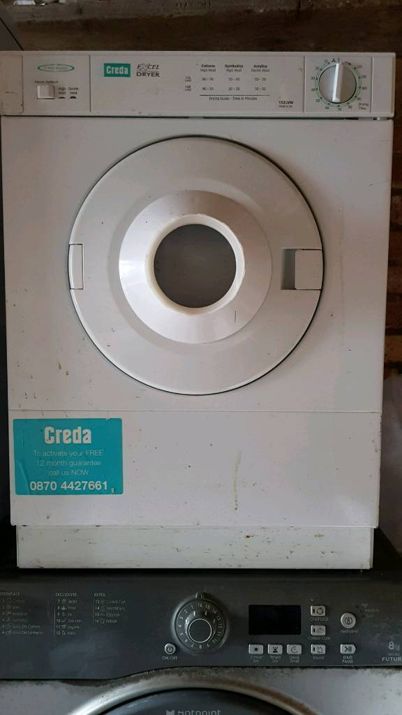 Tumble dryer creda compact delivered and installed today in Romford