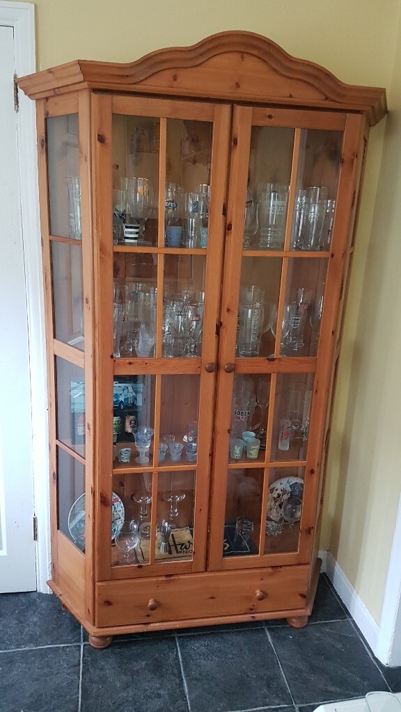 Pine Display Unit in Houghton Le Spring, Tyne and Wear Gumtree