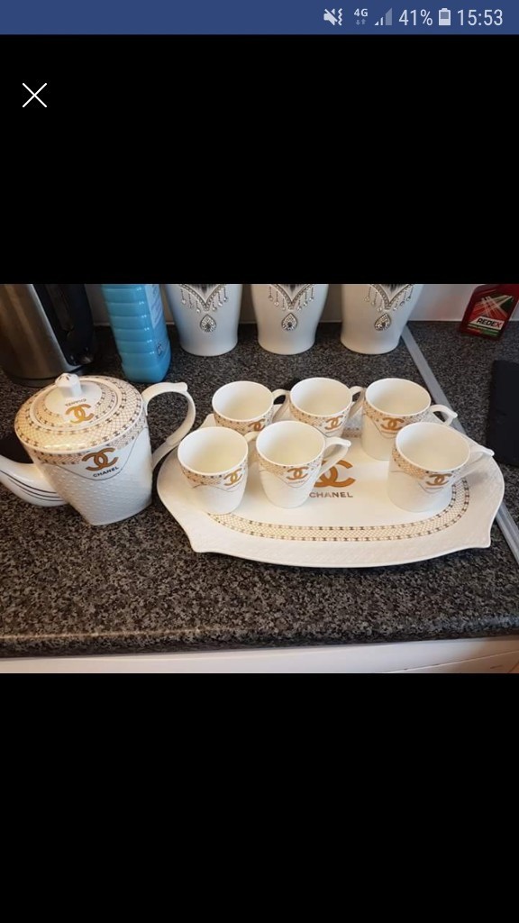 chanel tea set in Ferndown, Dorset Gumtree