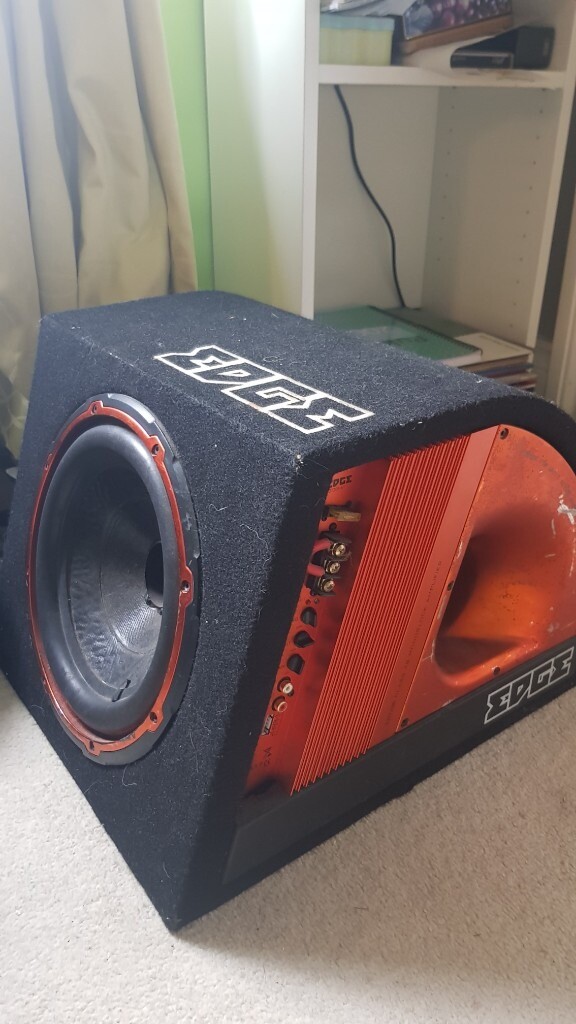 EDGE 750w active car subwoofer in Hermitage, Berkshire Gumtree