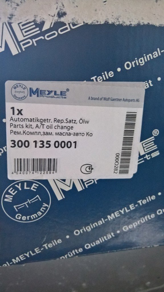 BMW e46 , e39 automatic gearbox oil filter kit .Meyle. New.  in  Newtownards, County Down  Gumtree