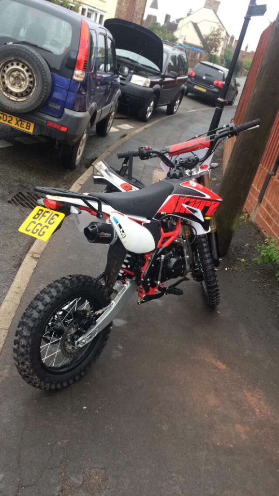 Kurz rt1 125 road legal pit bike in Broseley, Shropshire Gumtree