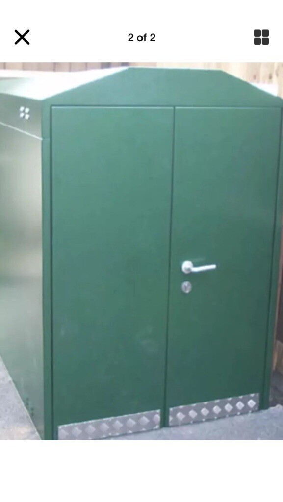 secure a bike racer xh thatcham approved bike shed in