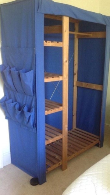 Blue Canvas Wardrobe In Barnsley South Yorkshire Gumtree