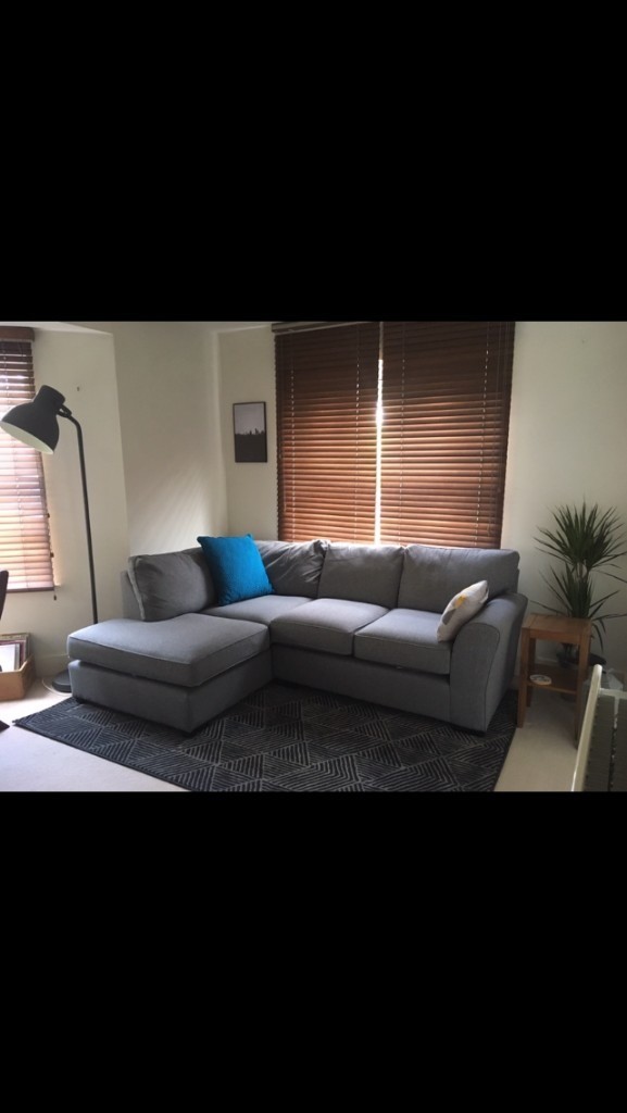 Second hand Next Michigan grey corner sofa for sale in Southampton
