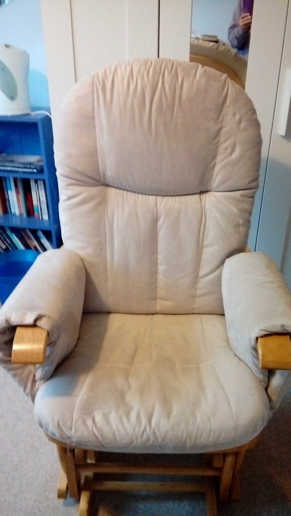 Gliding nursing chair with stool | in West Cross, Swansea | Gumtree