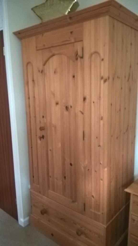 Pine Wardrobe In Marlborough Wiltshire Gumtree