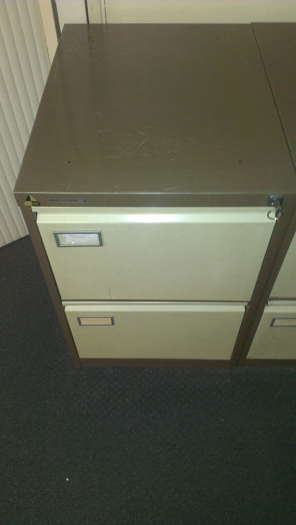 2 x Roneo Vickers label, 2 Draw metal filing GBP20 each if