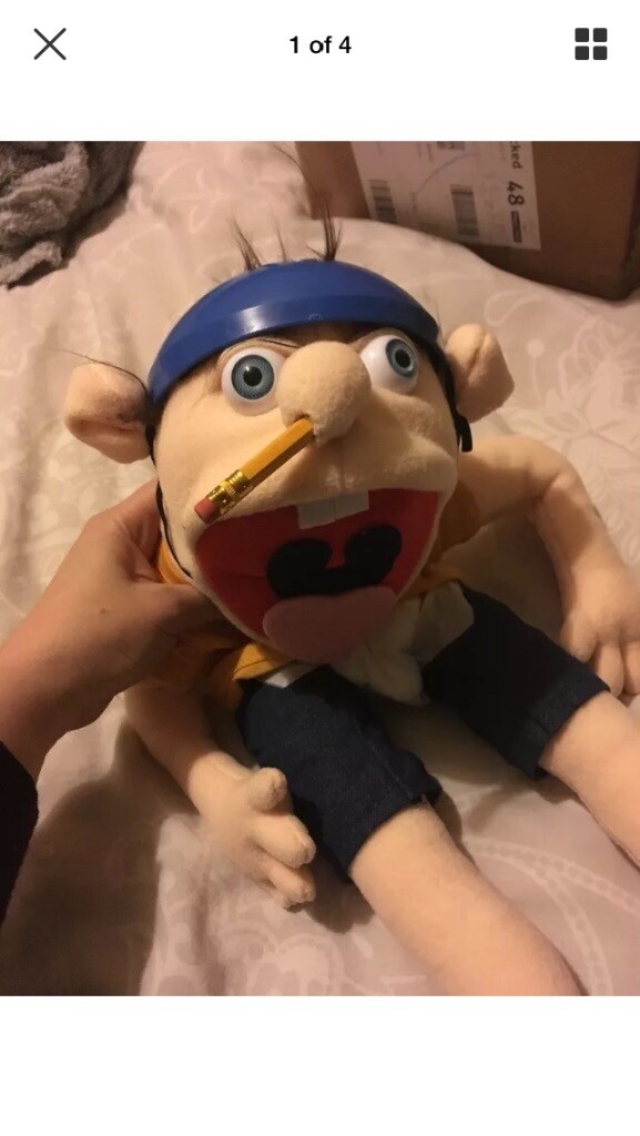 Brand New And Never Used!! Genuine SML Jeffy Puppet Not Available In