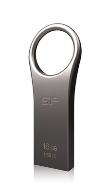 16GB Silicon Power Jewel J80 USB3.0 Flash Drive - Titanium Edition