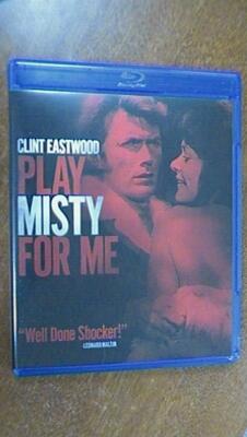 Play Misty For Me  Clint Eastwood                     Used Blu Ray Fast Shipping