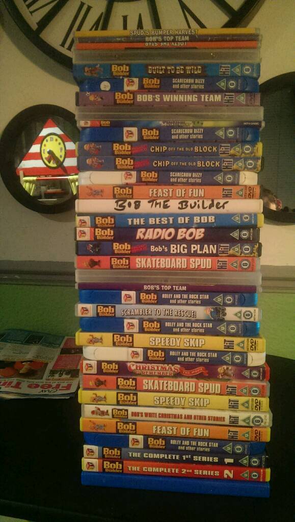 Bob the builder dvds about 35 in Clifton, Nottinghamshire Gumtree