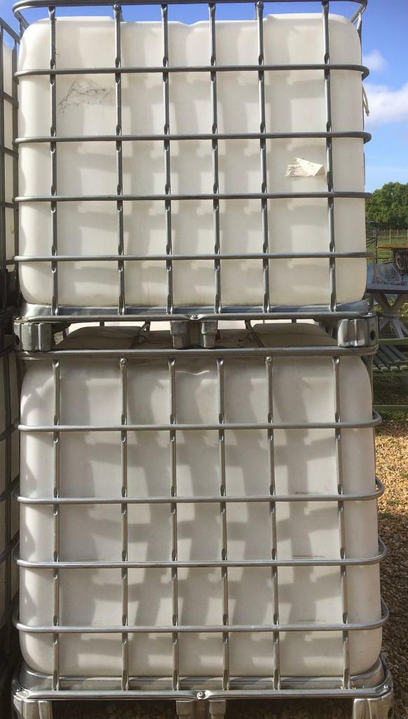 IBC 1000 litre Plastic Storage Tanks in Eastleigh, Hampshire Gumtree