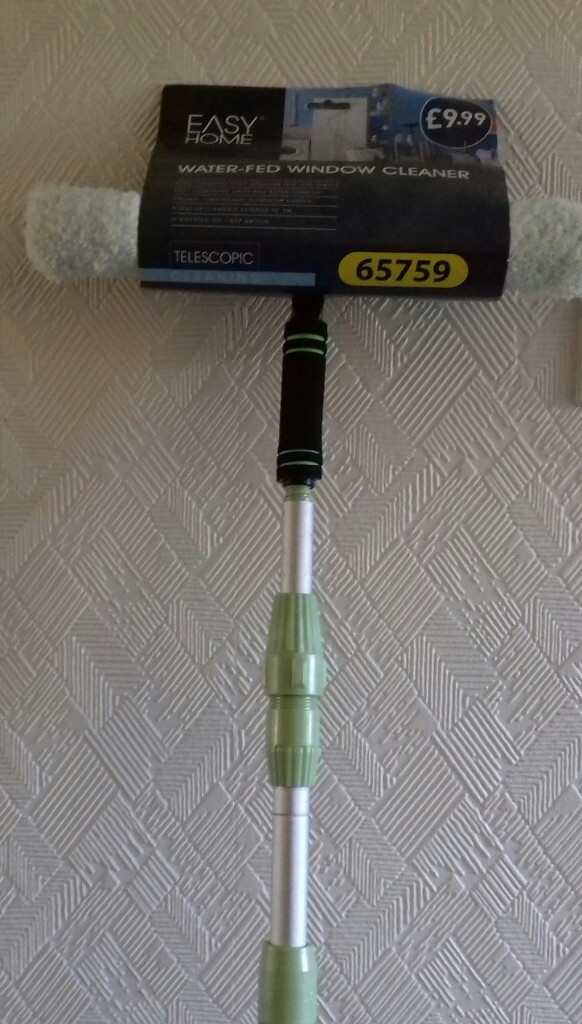 Aldi waterfed window cleaner (cleaning brush) in Poynton, Manchester