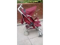 Cybex folding stroller with carry case