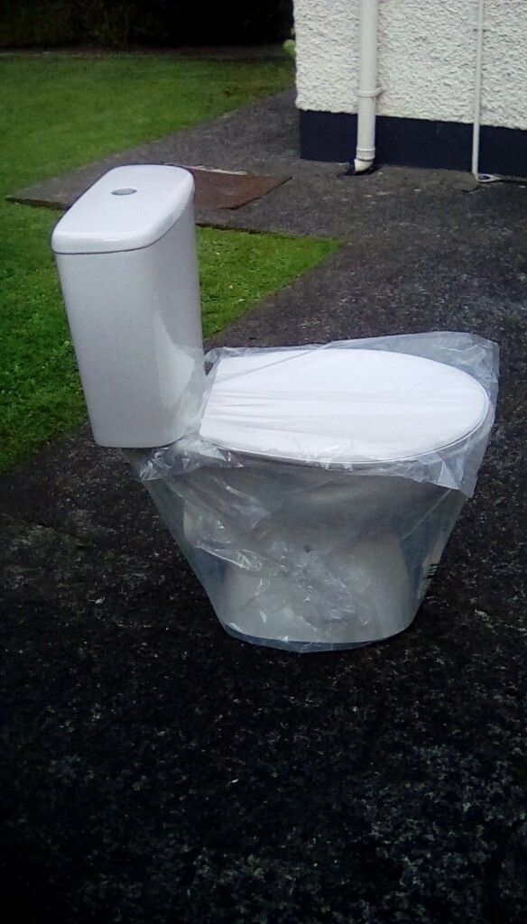 Brand new toilet for sale bought in B&Q in Tandragee, County Armagh
