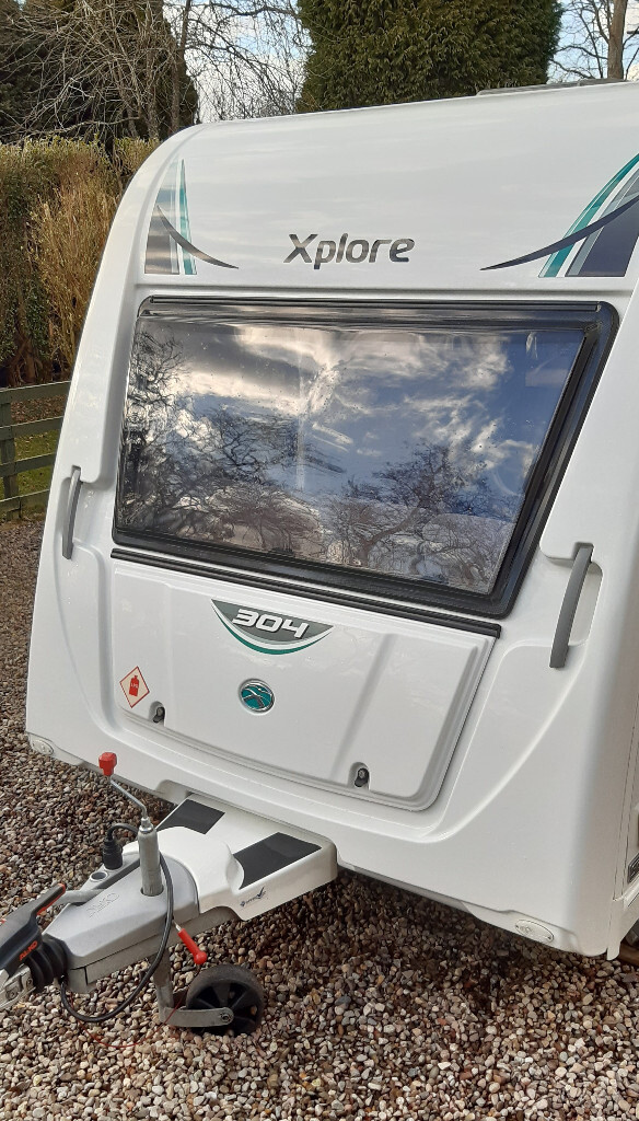 2016 ELDDIS XPLORE 304 / 4 BERTH , MOTOR MOVER , RALLY PRO PORCH AWNING