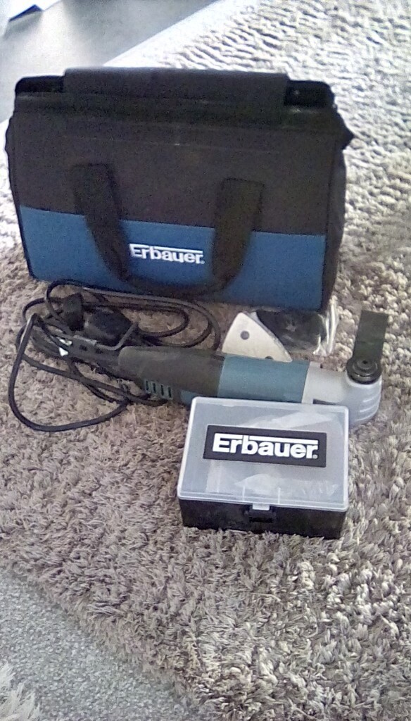 ERBAUER 250W MULTITOOL WITH CARRY BAG AND ACCESSORY PACK in