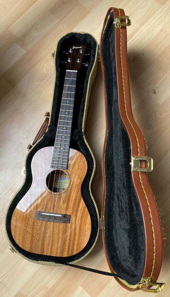 Pono ATD Deluxe Solid Acacia Tenor Ukulele in Sutton, London Gumtree