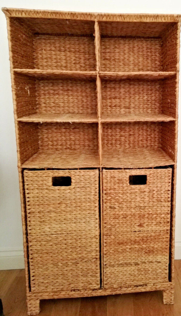 Laundry & Linen Storage Unit with 2 integrated Basket in Sutton