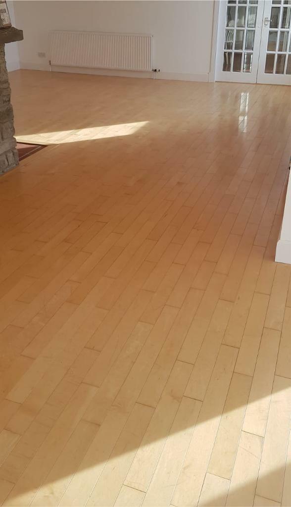 Canadian hard maple flooring ready to take in Angus Gumtree