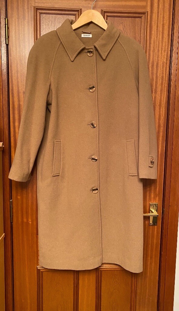 Damart Camel Coat 70 Wool Size 14 Brand New in Blantyre, Glasgow