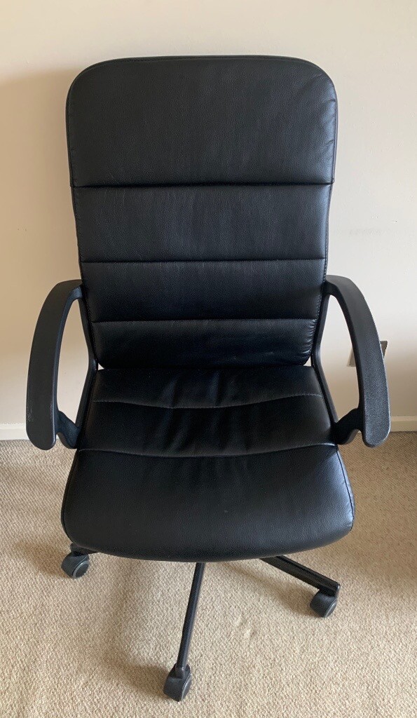 * IKEA Leather Office Chair * in Whitley Bay, Tyne and Wear Gumtree