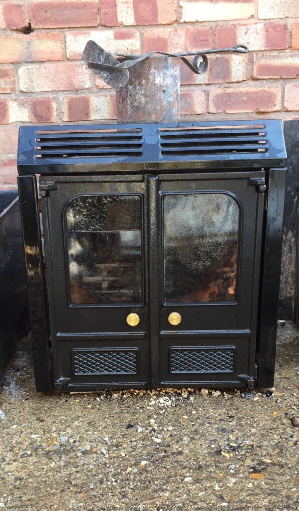 Charnwood LA inset Multifuel heating hot water Boiler wood stove in