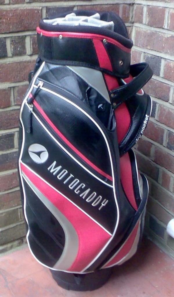 A PREMIUM MODEL, MOTOCADDY GOLF CART BAG WITH ACCESSORIES. in Woodford, London Gumtree