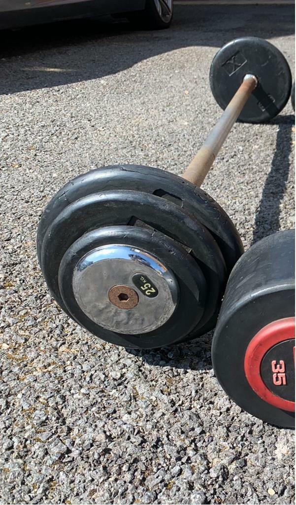25KG WEIGHTS BARBELL in Ratby, Leicestershire Gumtree