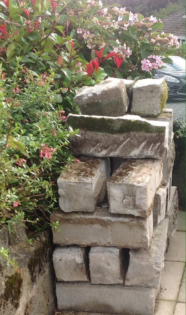 Rock face bricks in Swansea Gumtree