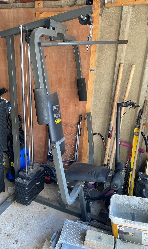 Weider 8510 home multi gym weights workout in Tingley, West Yorkshire