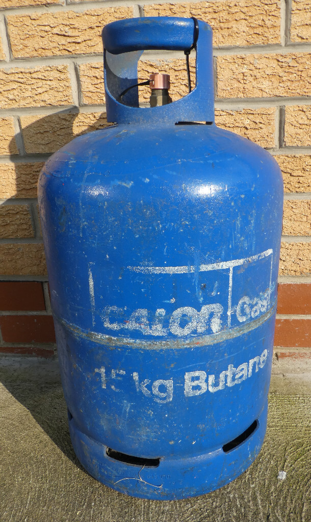 15KG Butane Gas Bottle, Calor Gas Bottle, Heater, Camping Gas