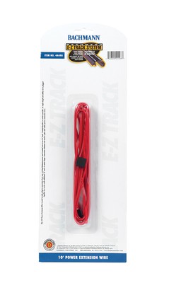 BACHMANN-44498: HO EZ Track 10'' Red Terminal Ext.Wire
