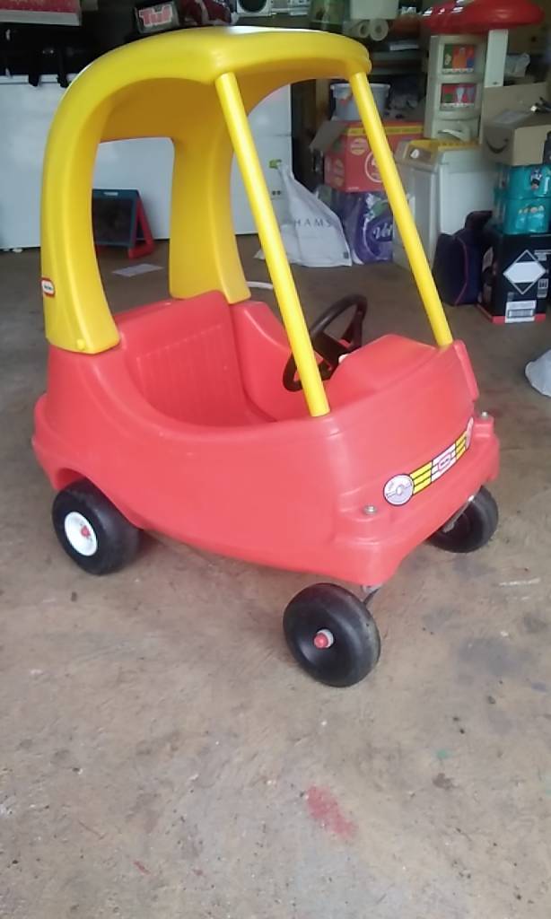 Little Tikes Cozy Coupe Car Red and Yellow in Rochester, Kent Gumtree