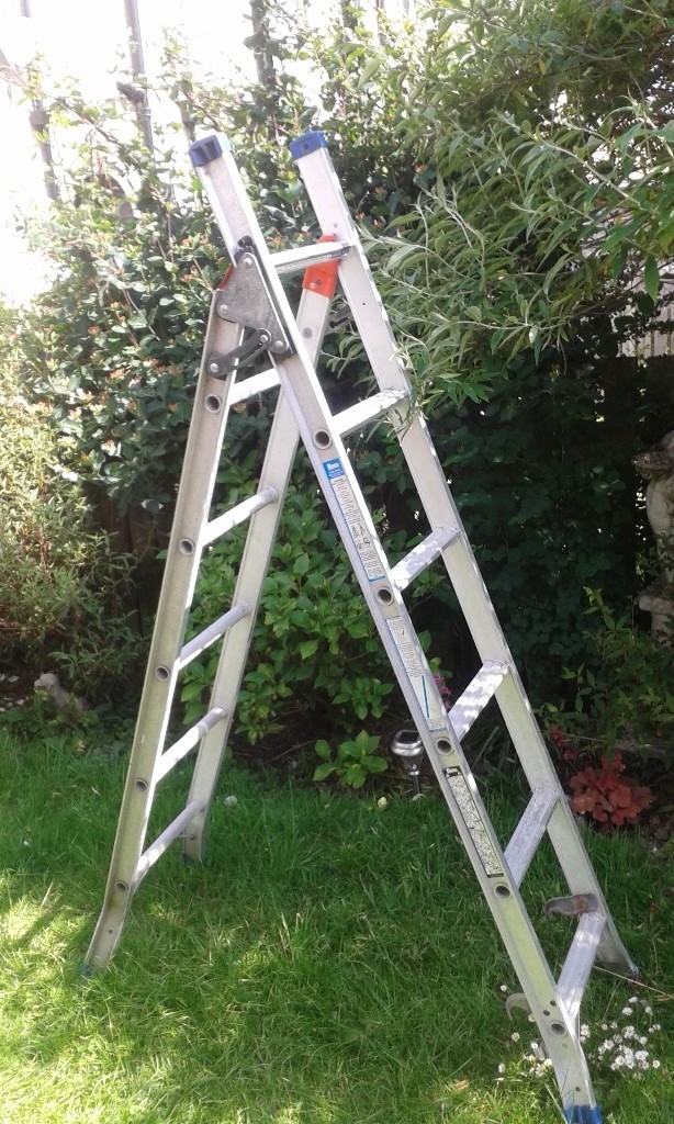 3 IN 1 LADDER (STEP/EXTENSION/STAIR) FOR SALE. COULD DELIVER. in