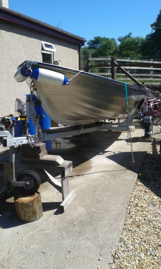Aluminium boat and outboard. in Keswick, Cumbria Gumtree