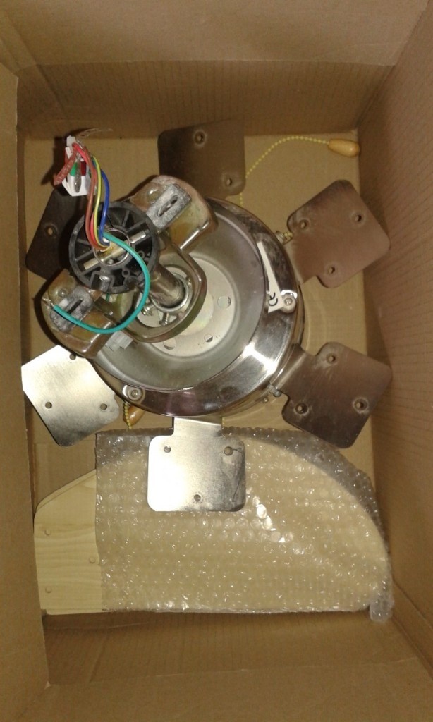 Homebase 191919 Napoli 32cm Ceiling Light Fan In